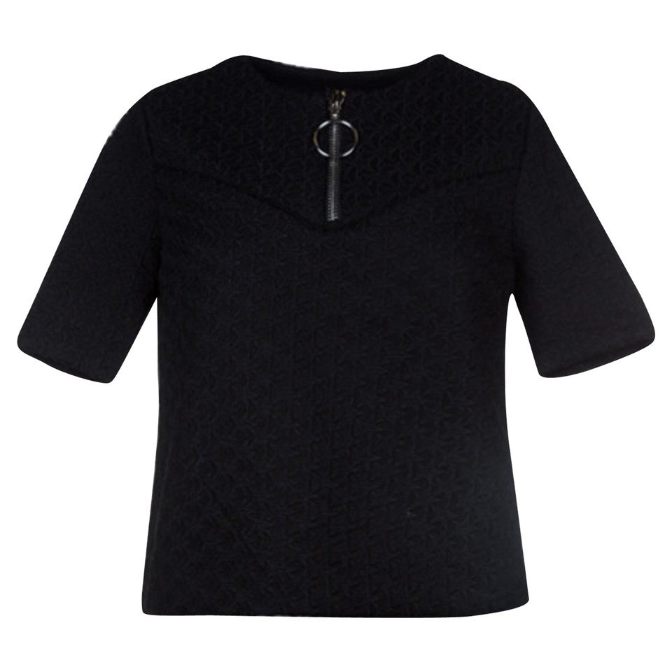 Zoe Karssen Top en Coton en Noir