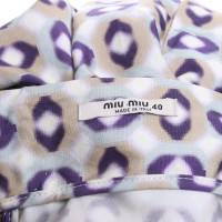 Miu Miu Kleid mit Muster