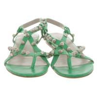 Balenciaga Sandals in green