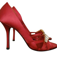 Le Silla  Chaussures compensées en Rose/pink