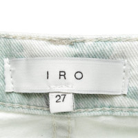 Iro Jeans mit Muster