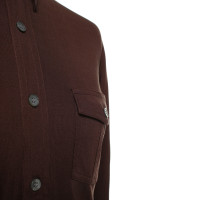 Equipment Silk blouse in brown