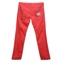 Versace Trousers Cotton in Red