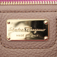 Salvatore Ferragamo Handbag "Amy" in nutmeg / pink