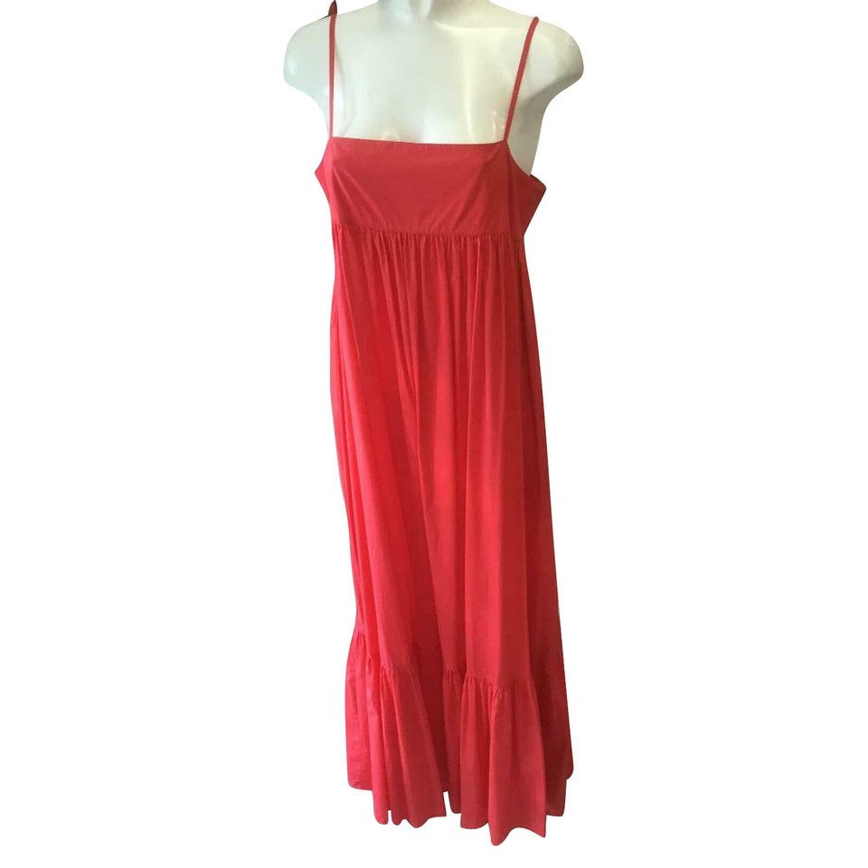 Stefanel Kleid aus Baumwolle in Rot