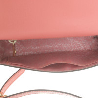 Longchamp Umhängetasche aus Leder in Rosa / Pink