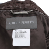 Alberta Ferretti Veste en marron