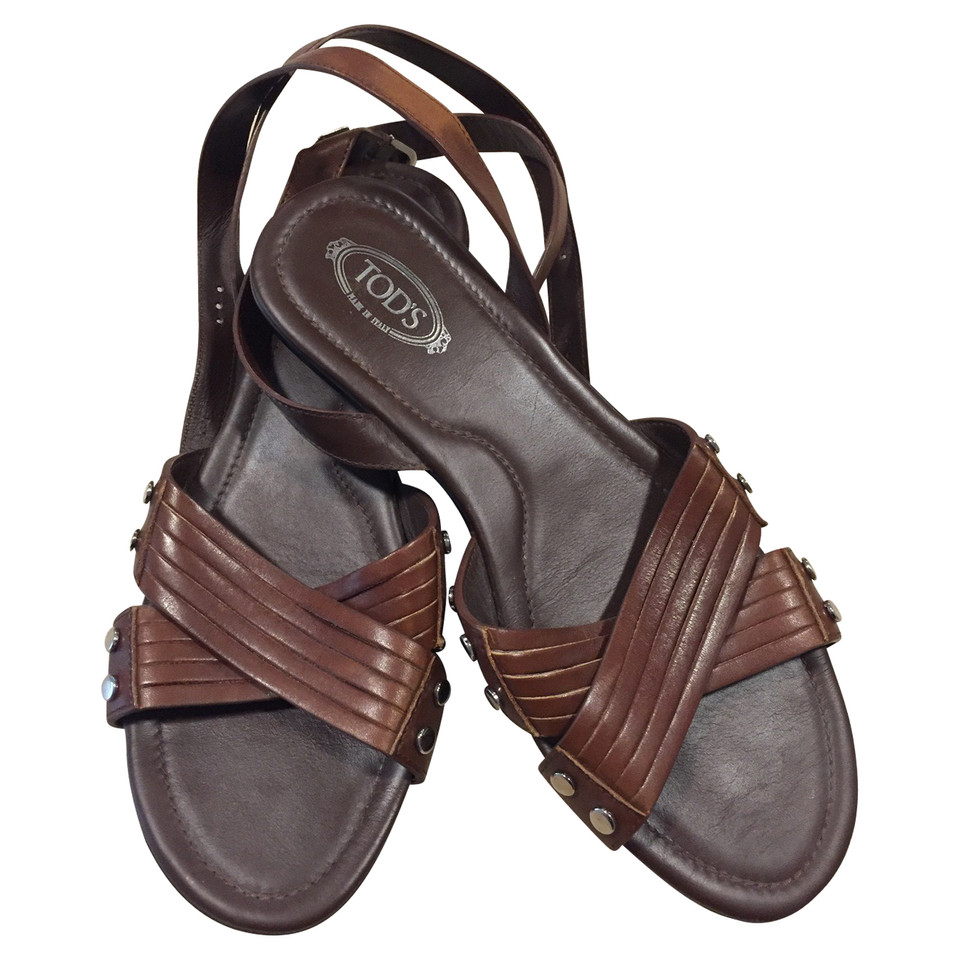 Tod's Sandales en marron