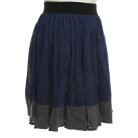 Rag & Bone Rok in blauw/grijs