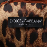 Dolce & Gabbana Top en Daim en Marron
