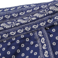 Isabel Marant Etoile Hose aus Baumwolle in Blau