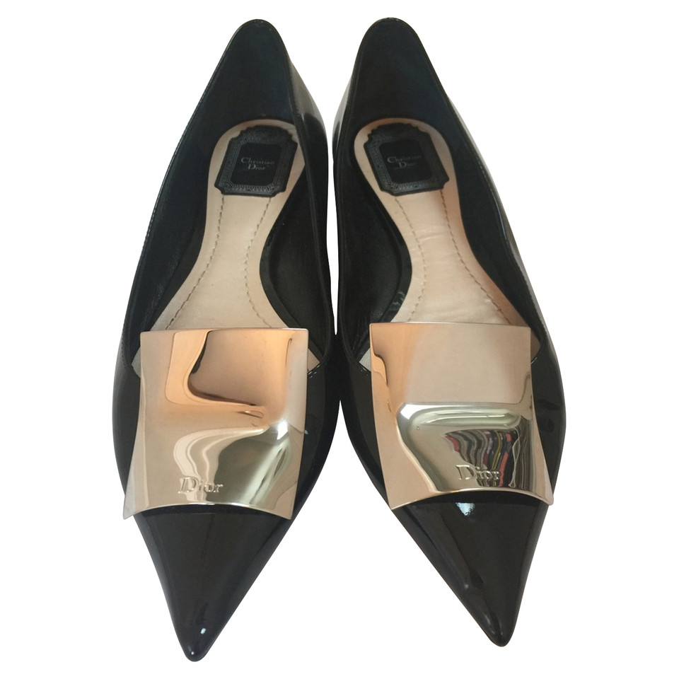 Christian Dior Patent ballet Flats