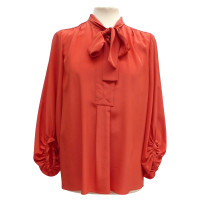 Diane Von Furstenberg Silk blouse with bow