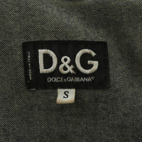 D&G Giacca di jeans blu scuro