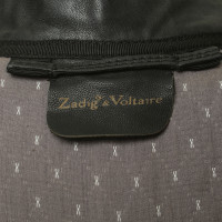 Zadig & Voltaire Leren jas in zwart