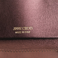 Jimmy Choo clutch Brown metallic