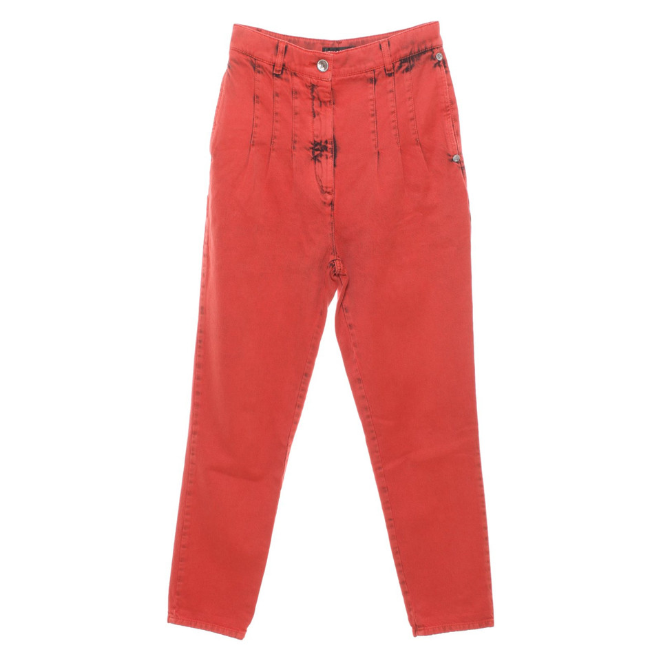 Chanel Jeans Cotton in Red