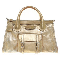 Chloé Goldfarbene Handtasche 