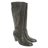 Belstaff Stiefel aus Leder in Schwarz