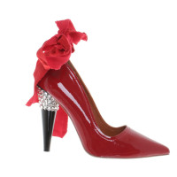 Lanvin For H&M Patent leather pumps in red