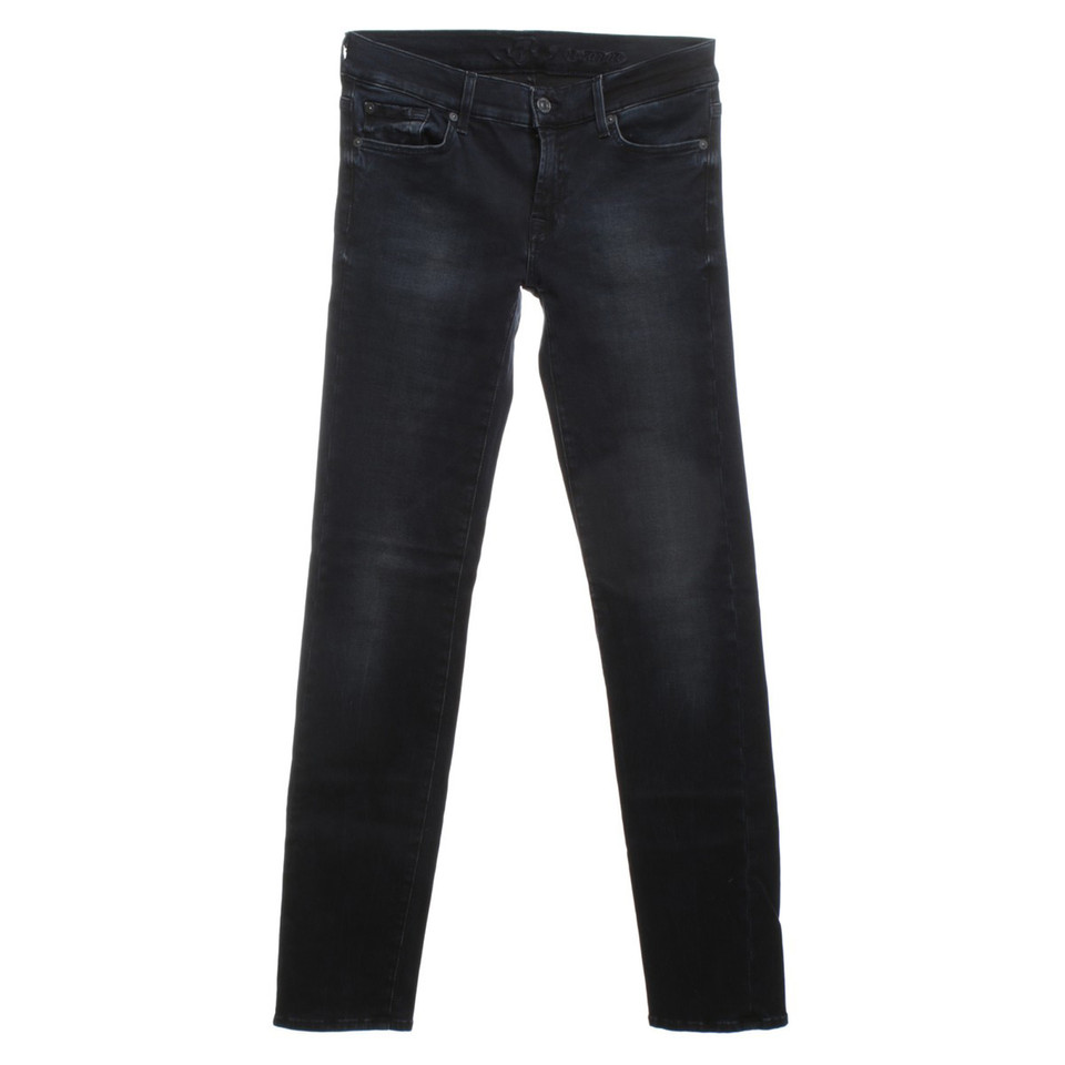 7 For All Mankind Jeans in donkerblauw