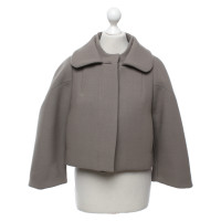 Chloé Jacket/Coat Wool in Taupe