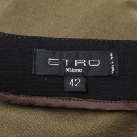 Etro Jurk in tweekleur