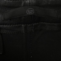Other Designer Sly 010 - leather pants in black