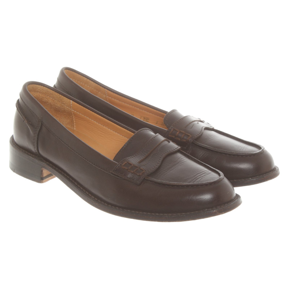 Ludwig Reiter Slippers/Ballerinas Leather in Brown