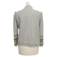 Msgm giacca boucle in grigio