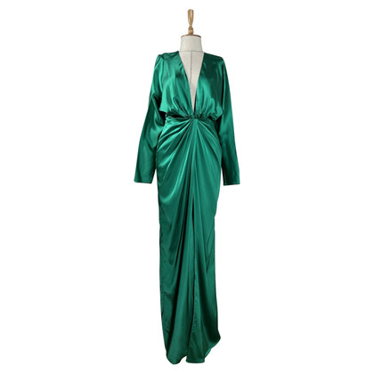 Gauge81 Dress Viscose in Green