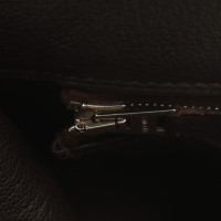 Hermès Birkin Bag 40 aus Leder in Braun