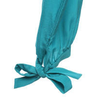 Dorothee Schumacher Top Silk in Turquoise