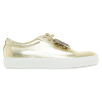 Acne Sneaker in Pelle in Oro