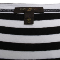 Louis Vuitton Kleid in Schwarz/Weiß