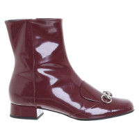 Gucci Ankle boots in Bordeaux