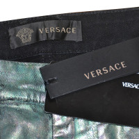 Versace gemetalliseerde broek