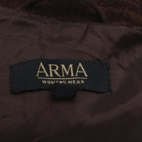 Arma Jacket/Coat Suede in Brown