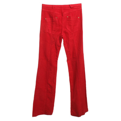 Kenzo pantalons simples en rouge