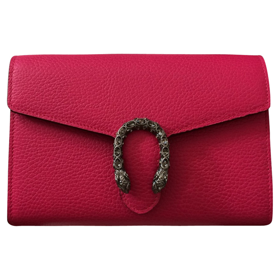 Gucci Dionysus Shoulder Bag aus Leder in Rosa / Pink