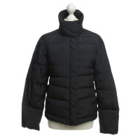 Strenesse Blue Quilted Jacket in dark blue