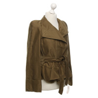 Isabel Marant Jacket/Coat Cotton in Olive