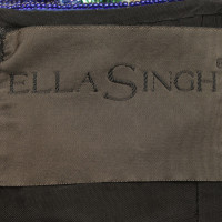 Ella Singh Top con perline colorate