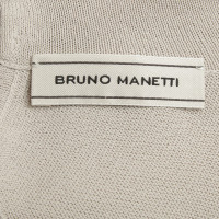 Bruno Manetti Seidenkleid in Nude
