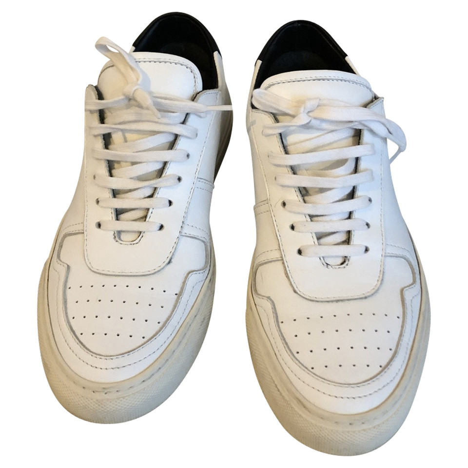 Common Projects Sneaker in Pelle in Bianco