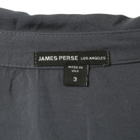 James Perse Bluse in Blau-Grau