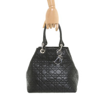 Christian Dior Soft Lady Dior en Cuir en Noir