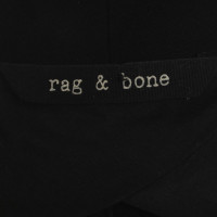 Rag & Bone Blazer met lederen mouwen