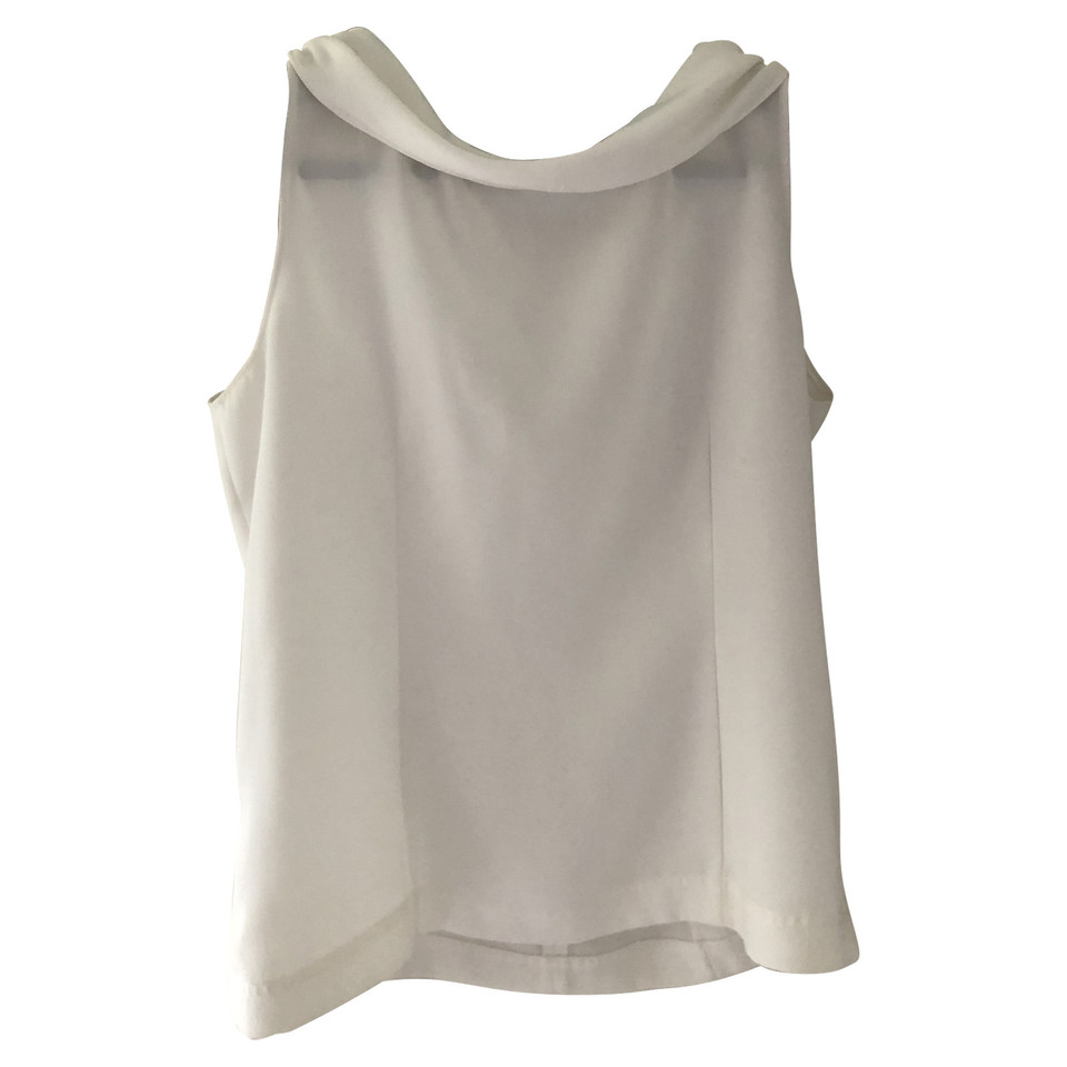 Moschino Cheap And Chic Top in Cream