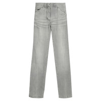 Dolce & Gabbana Paire de Pantalon en Coton en Gris